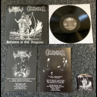 BLACK WITCHERY / CONQUEROR Hellstorm of evil vengeance LP BLACK [VINYL 12"]